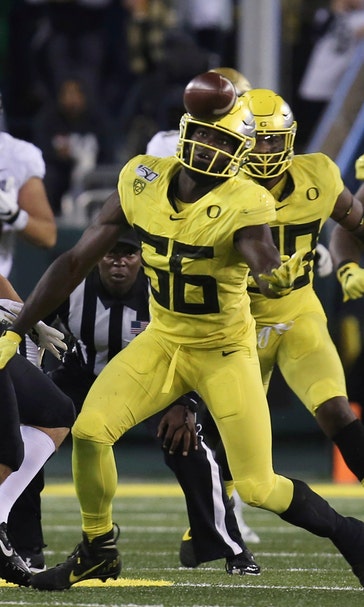 No. 12 Oregon's defense off to historic start